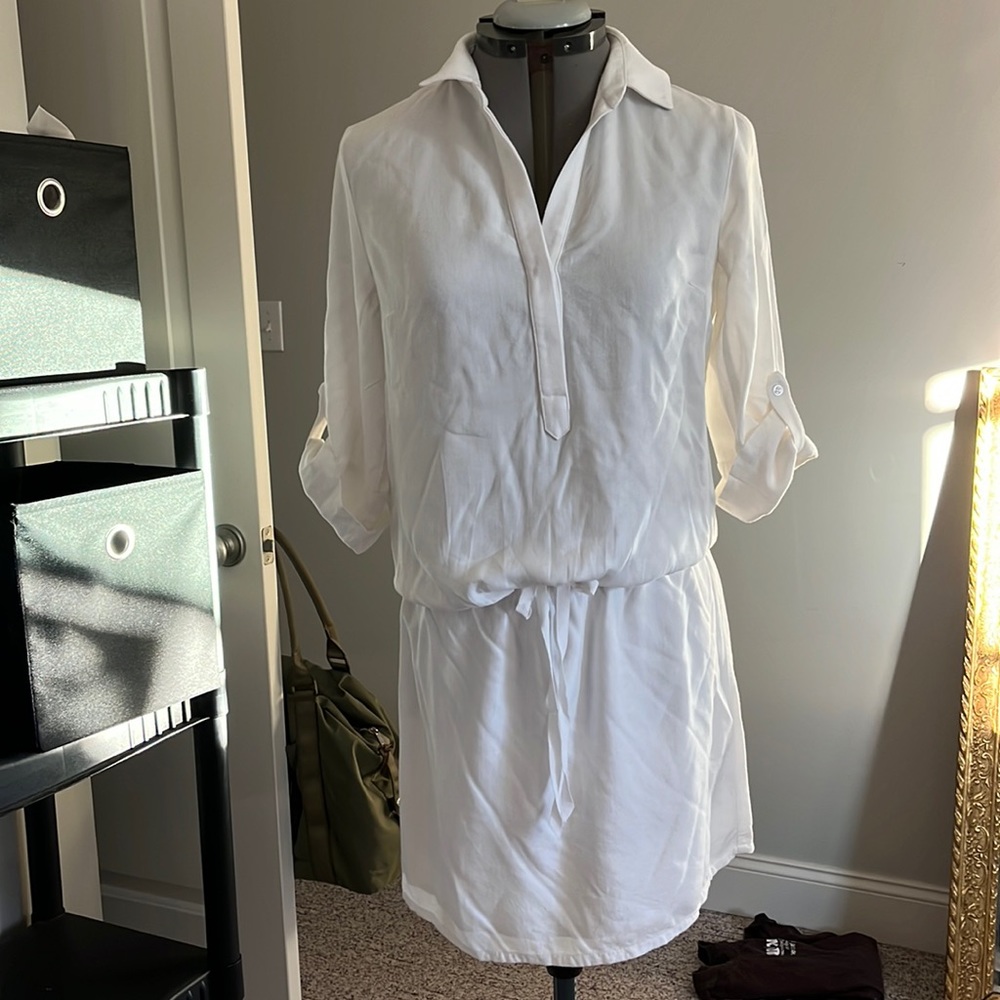 Drew white dress